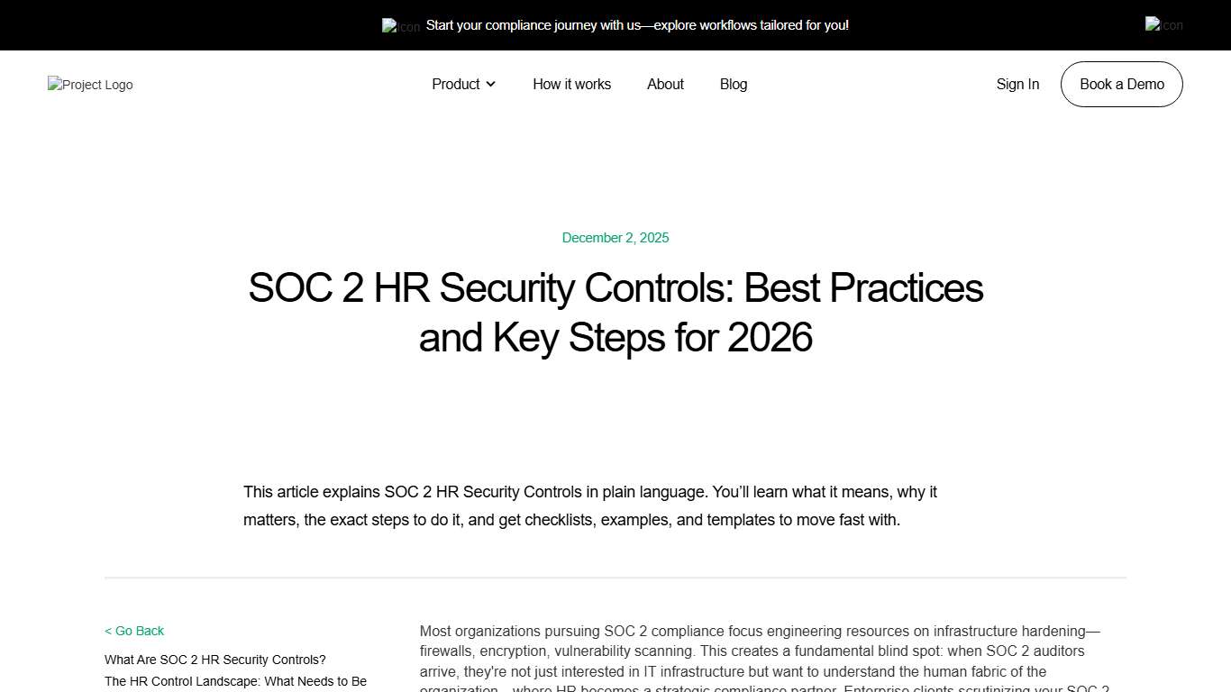 SOC 2 HR Security Controls: Best Practices and Key Steps for 2026