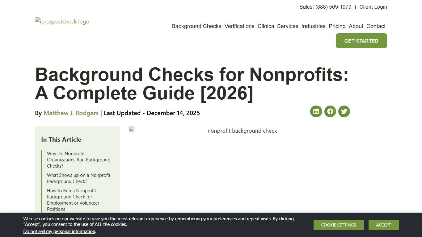 Background Checks for Nonprofits: A Complete Guide [2026]
